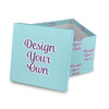 Gift Box with Lid - Canvas Wrapped