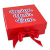 Gift Box with Magnetic Lid - Red