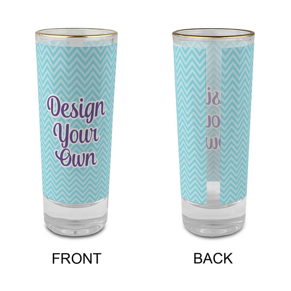 Design Your Own Glass Shot Glass - 2 oz - Single - APPROVAL