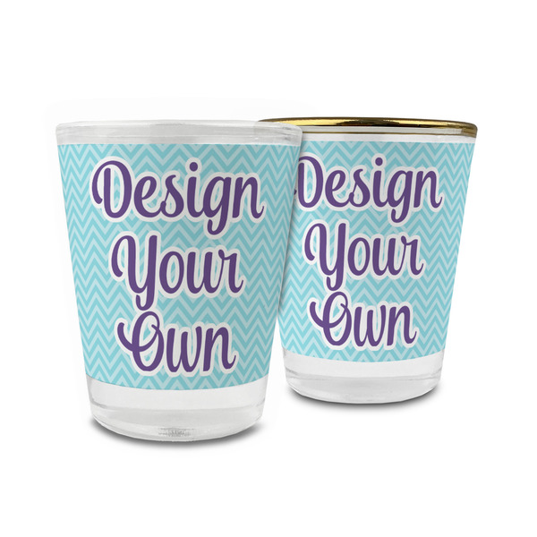 Design Your Own Glass Shot Glass - 1.5 oz