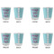 Design Your Own Glass Shot Glass - Standard - Set of 4 - APPROVAL