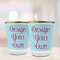 Design Your Own Glass Shot Glass - with gold rim - LIFESTYLE