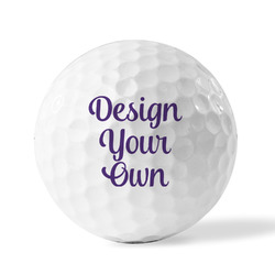Design Your Own Personalized Golf Ball - Non-Branded - Set of 12