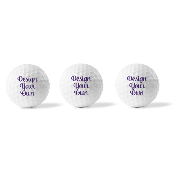 Design Your Own Golf Balls - Generic - Set of 3 - Approval