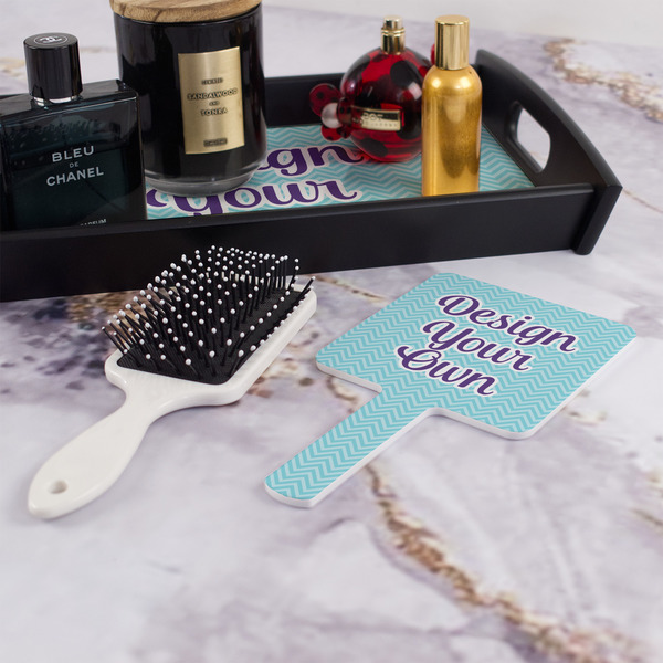 Design Your Own Hand Mirror - With Hair Brush
