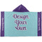 Design Your Own Hooded towel