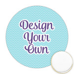 Design Your Own Printed Cookie Topper - Round