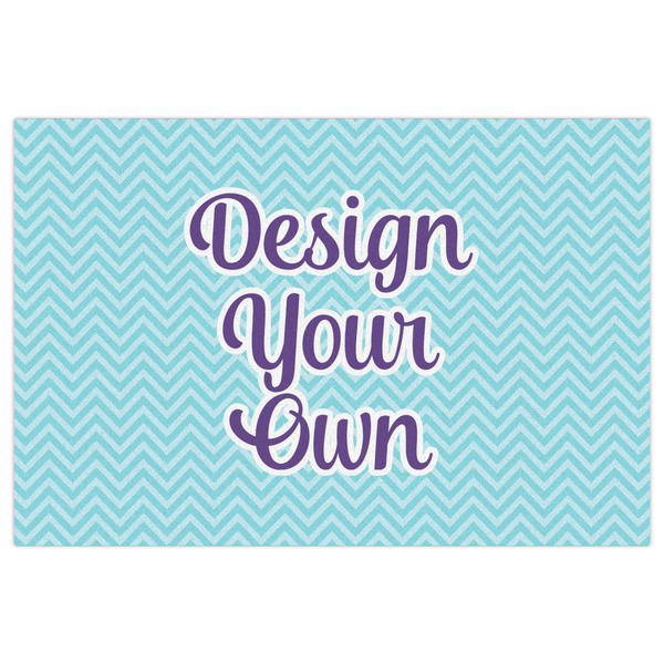 Design Your Own Indoor / Outdoor Rug - 4'x6' - Front Flat