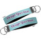 Design Your Own Key-chain - Metal and Nylon - Front and Back