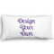 Design Your Own King Pillow Case - FRONT (partial print)