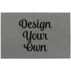 Design Your Own Gift Box w/ Engraved Leather Lid - Large
