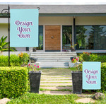 Design Your Own Garden Flag - Large - Single-Sided