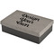 Design Your Own Gift Box w/ Engraved Leather Lid - Large