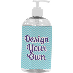 Design Your Own Plastic Soap / Lotion Dispenser - 16 oz - Large - White
