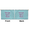 Design Your Own Large Zipper Pouch Approval (Front and Back)