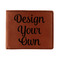Design Your Own Leatherette Bifold Wallet - Single-Sided