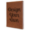 Design Your Own Leatherette Journal - Large - Single-Sided