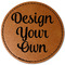 Design Your Own Leatherette Patches - Round