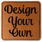 Design Your Own Leatherette Patches - Square