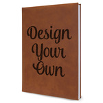 Design Your Own Leather Sketchbook - Large - Single-Sided