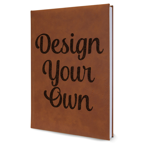 Design Your Own Leather Sketchbook - Large - Single-Sided