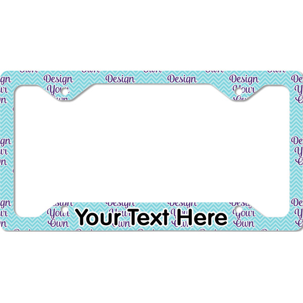 Design Your Own License Plate Frame - Style C