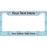Design Your Own License Plate Frame - Style B