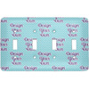 Light Switch Cover - 4 Toggle Plate
