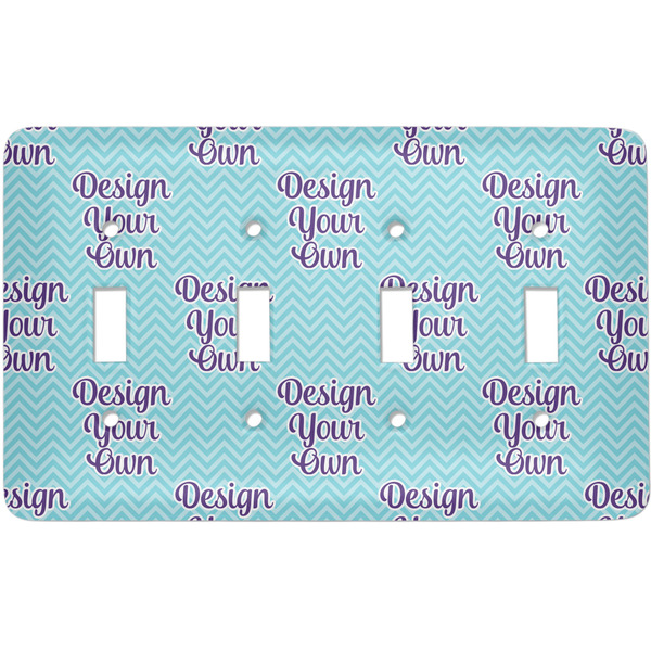 Design Your Own Light Switch Cover - 4 Toggle Plate