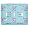 Light Switch Cover - 3 Toggle Plate
