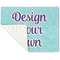 Design Your Own Linen Placemat - Folded Corner (single side)
