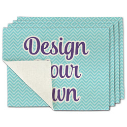 Design Your Own Single-Sided Linen Placemat - Set of 4