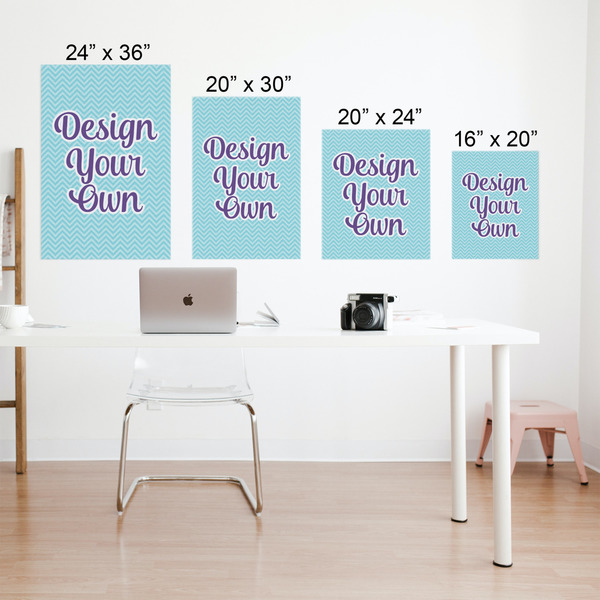 Design Your Own Matte Poster - Sizes