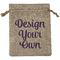 Design Your Own Burlap Gift Bag