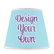 Design Your Own Poly Film Empire Lampshade - Front View