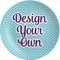 Design Your Own Melamine Plate 8 inches