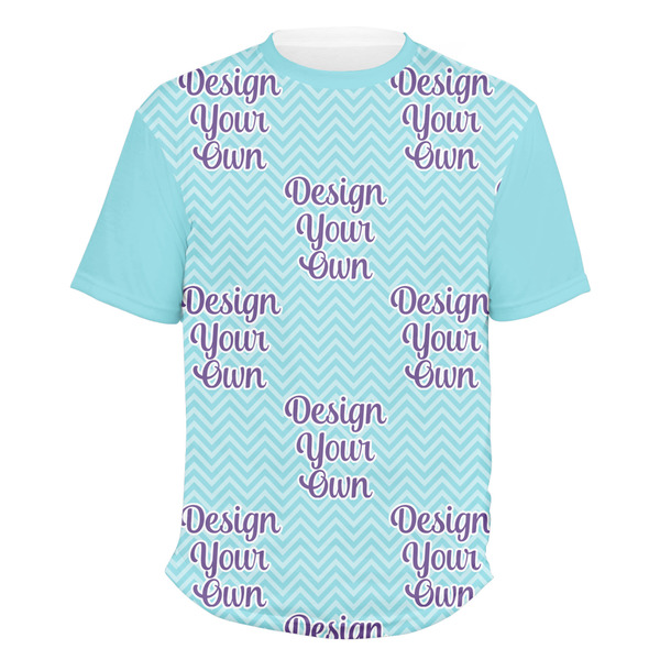 Design Your Own Men's Crew T-Shirt - Large