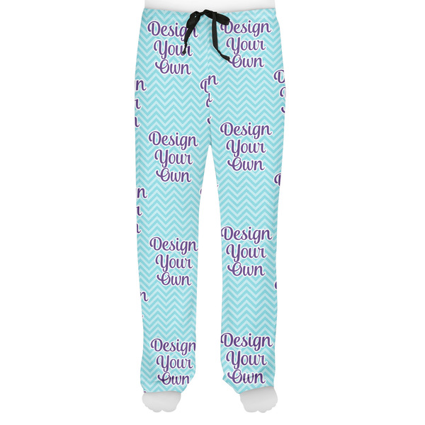 Design Your Own Men's Pjs Front - on model