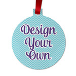 Design Your Own Metal Ball Ornament - Double-Sided