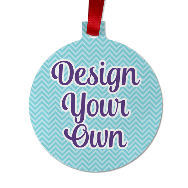 Design Your Own Metal Ball Ornament - Front