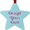 Metal Star Ornament - Double-Sided