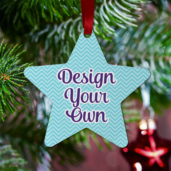 Design Your Own Metal Star Ornament - Lifestyle