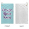 Design Your Own Microfiber Golf Towels - Small - APPROVAL