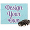 Design Your Own Microfleece Dog Blanket - Regular