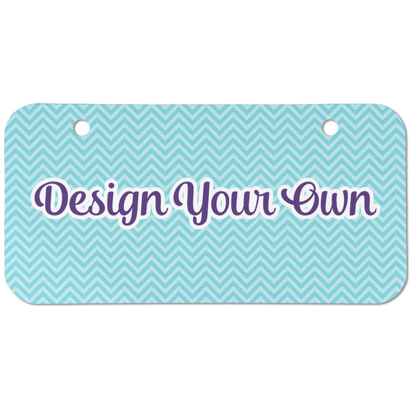 Design Your Own Mini Bicycle License Plate - Two Holes