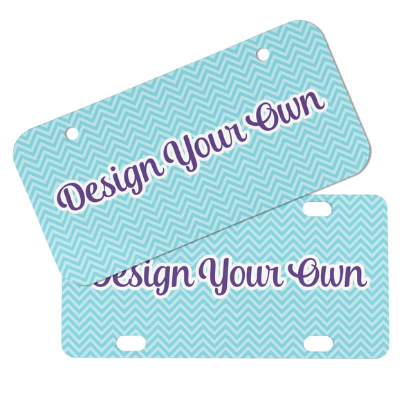 Design Your Own Mini License Plates - MAIN (4 and 2 Holes)