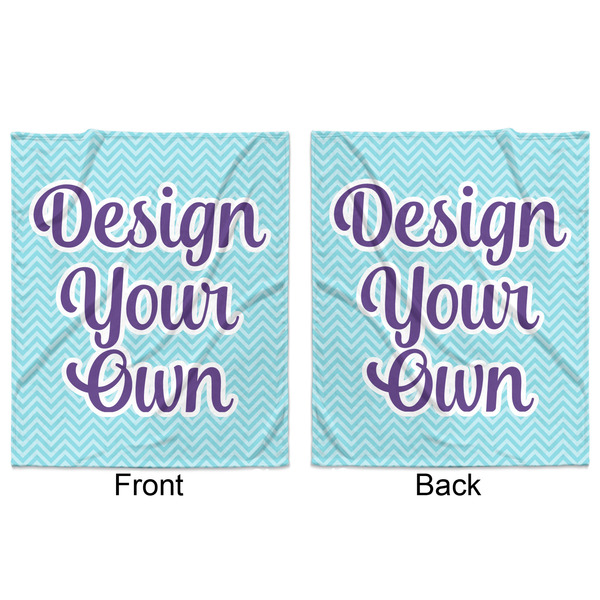 Design Your Own Minky Blanket - 50"x60" - Double Sided - Front & Back