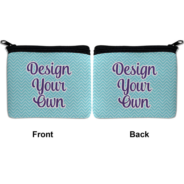 Design Your Own Neoprene Coin Purse - Front & Back (APPROVAL)