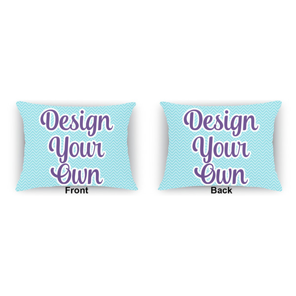 Design Your Own Outdoor Rectangular Throw Pillow (Front and Back)