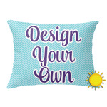 Design Your Own Outdoor Throw Pillow - Rectangular